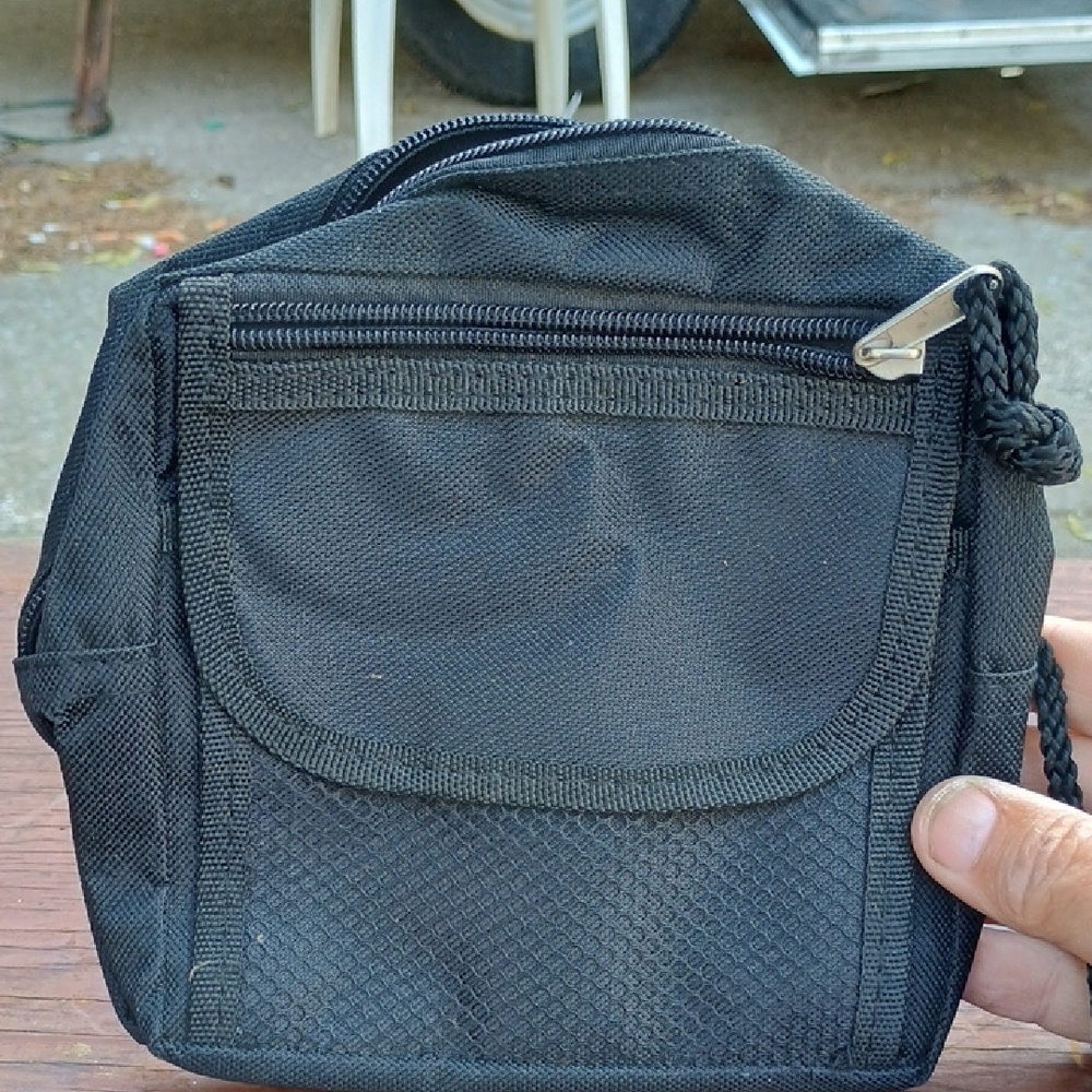 Black Men's Crossbody Bag